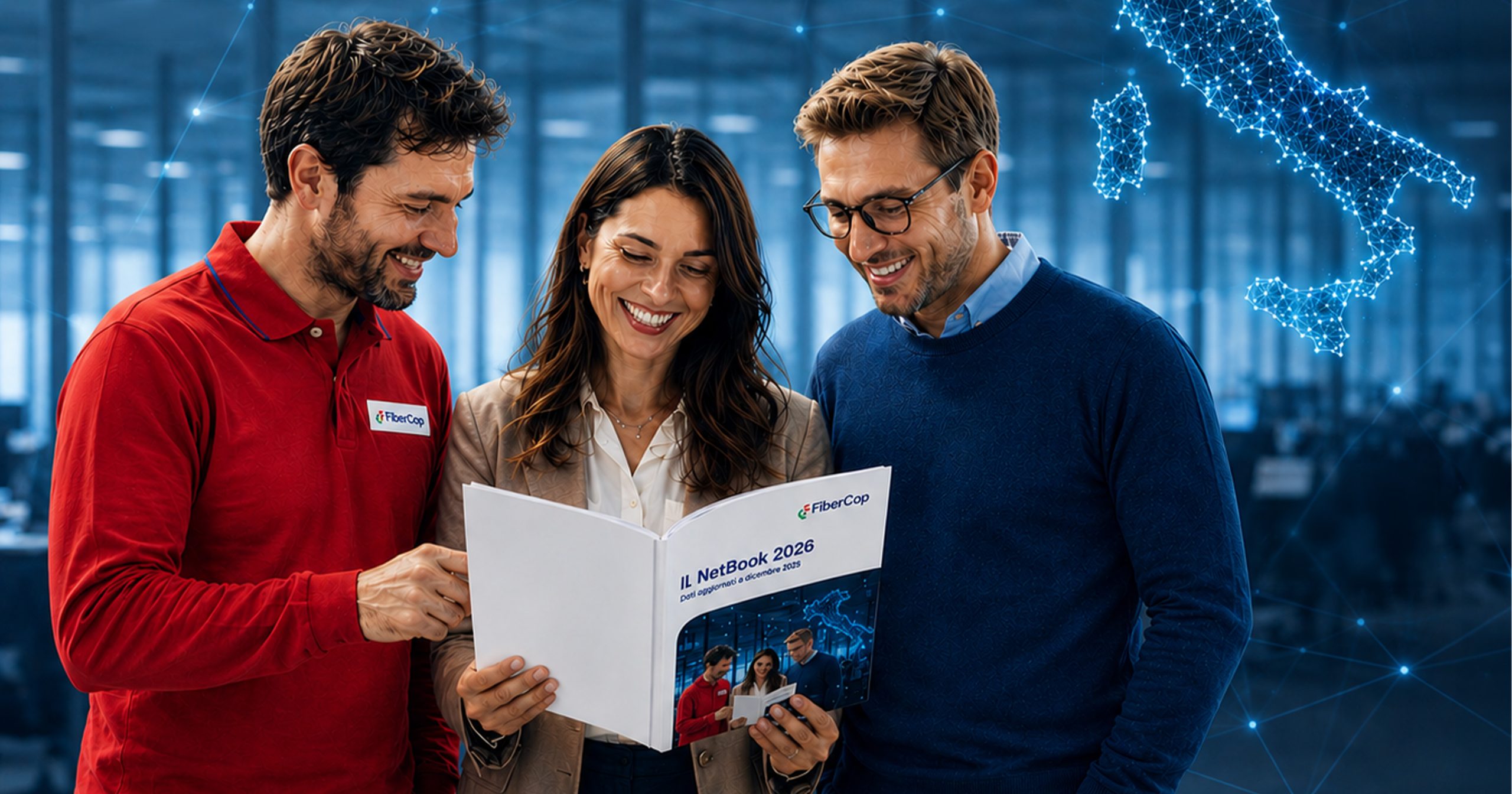 News Fibercop - NETBOOK 2026, LA MAPPA DIGITALE DELL’ITALIA